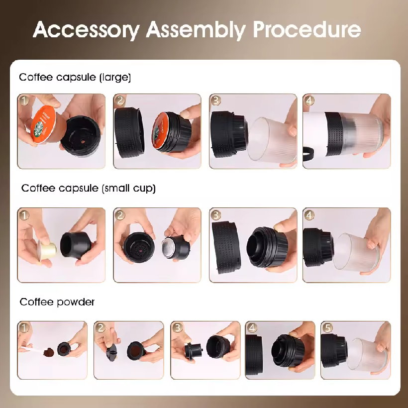 Wireless Portable Coffee Maker
