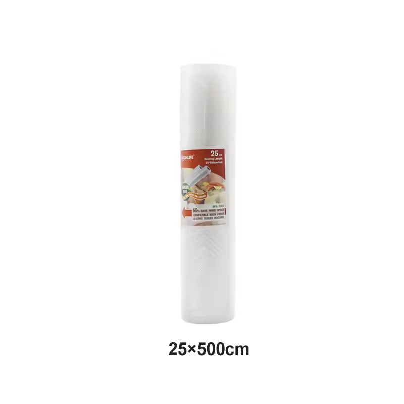 BPA-free Food Vacuum Roll Bags for Sous Vide Cook Storage Packaging bag for Vacuum Sealer Meat Fruits Vegetables 500cm/Rolls