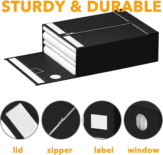 Organizer Box Wardrobe Organizer for storing bedding My Store TechSavvy Home