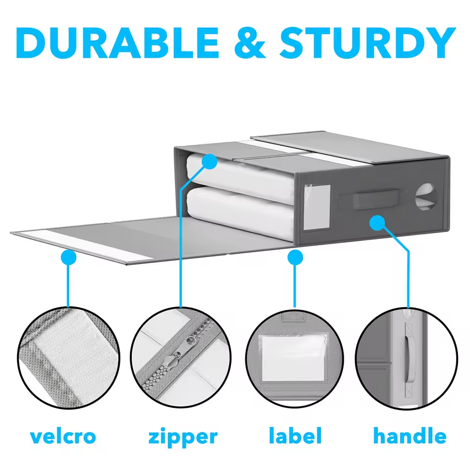 Organizer Box Wardrobe Organizer for storing bedding My Store TechSavvy Home