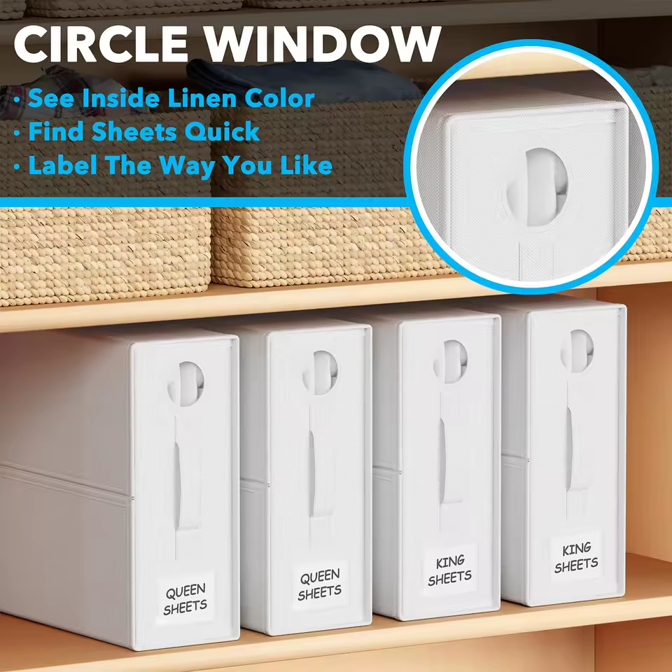 Organizer Box Wardrobe Organizer for storing bedding My Store TechSavvy Home