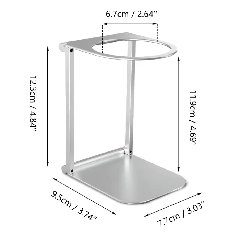 Foldable Coffee Drip Holder Aluminum Alloy My Store TechSavvy Home