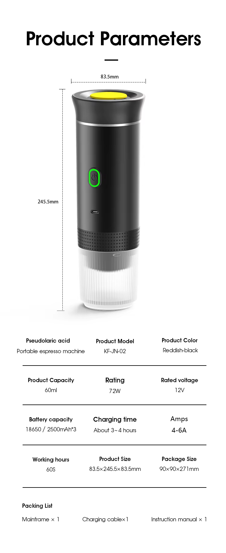Wireless Portable Coffee Maker My Store TechSavvy Home