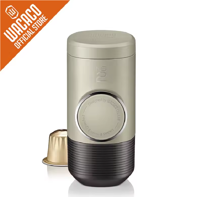 WACACO Minipresso NS2, Portable Espresso Maker, Compatible NS Capsules*, Manually Operated, Coffee Machine, Gift My Store TechSavvy Home