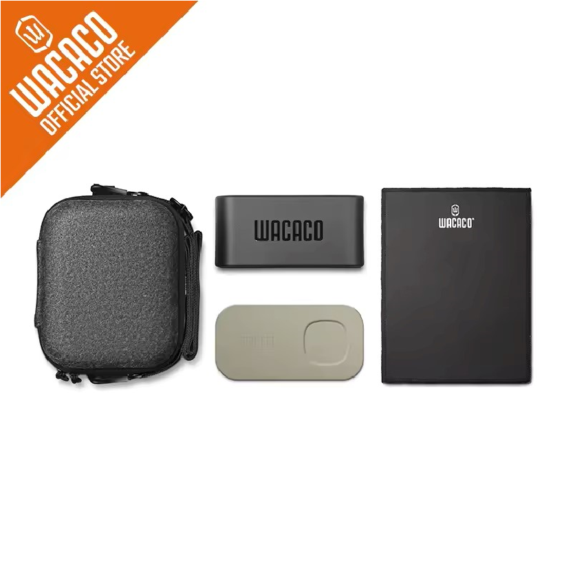 Wacaco Minipresso NS2 Case, Protective Case with Carrying Strap, Includes Capsule Box, Coaster and One Soft Towel