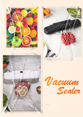 Machine Food Vacuum Sealer With Free 10pcs Vacuum bags Household Vacuum Food Sealing My Store TechSavvy Home