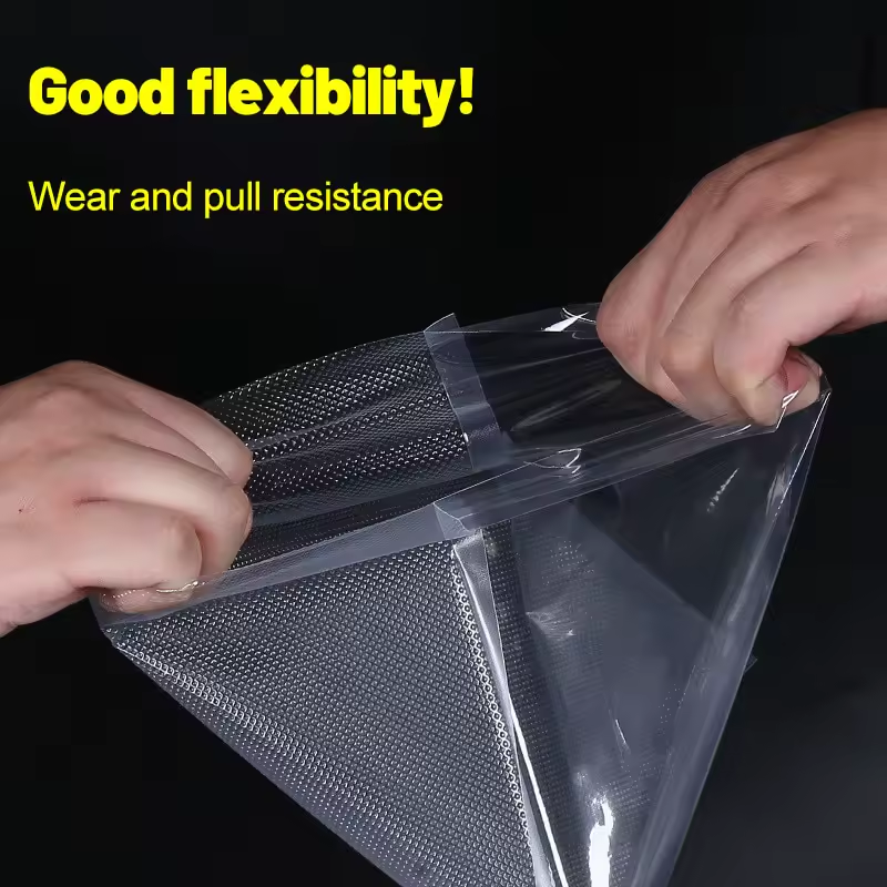 BPA-free Food Vacuum Roll Bags  for Sous Vide Cook Storage Packaging bag for Vacuum Sealer Meat Fruits Vegetables 500cm/Rolls