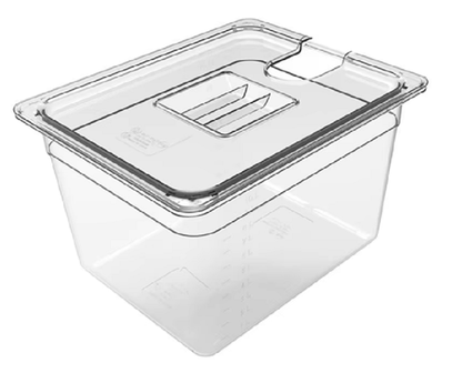 Sous Vide Cooker Container With two Sizes 6L  For Immersion Circulators Sous-Vide Machine Food Grade PC Material