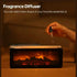 Ultrasonic air humidifier Cool Mist Maker Fogger Led Essential Oil Flame Lamp Difusor My Store TechSavvy Home